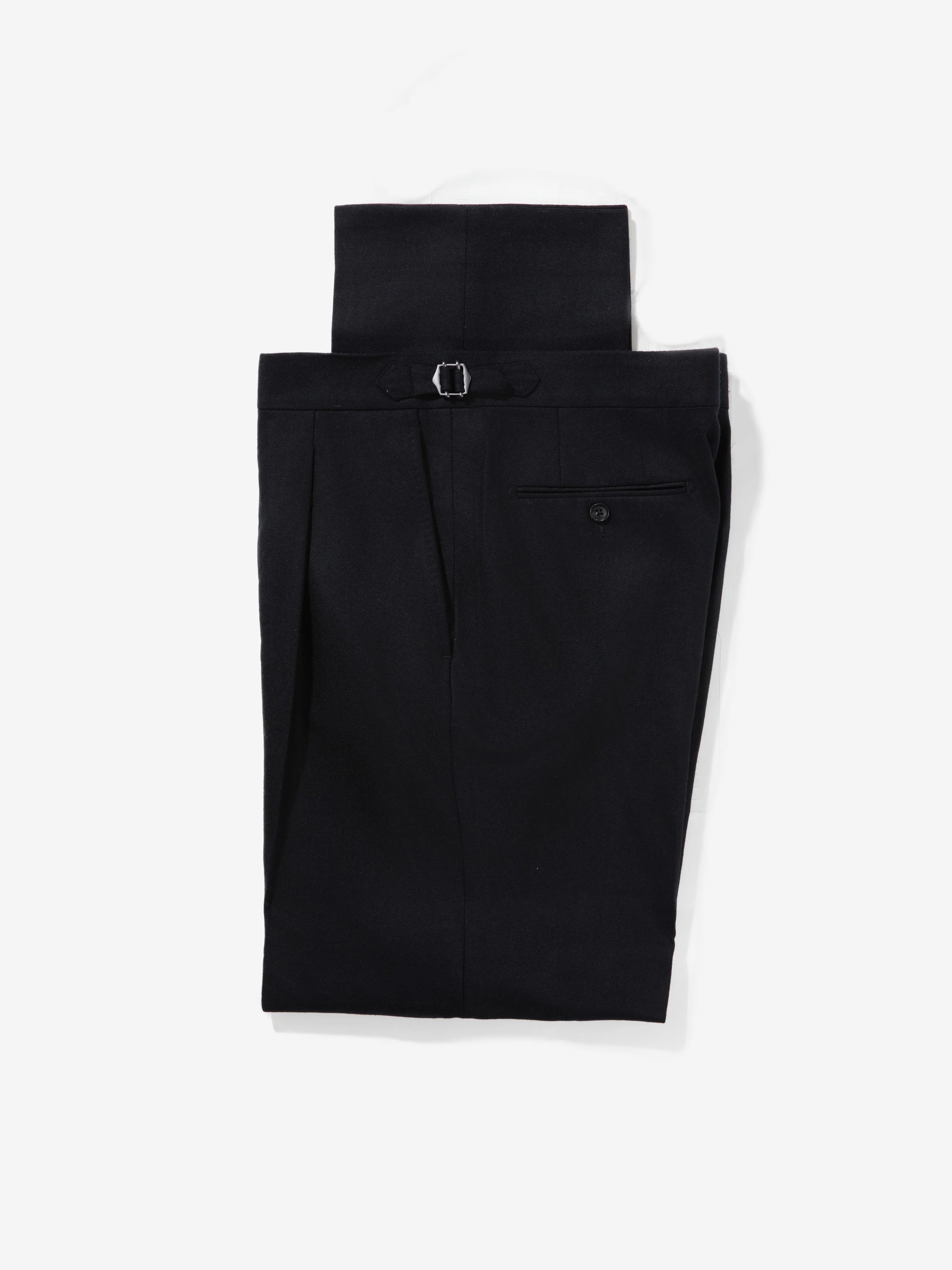 Black Flannel Wool Suit - Image 5
