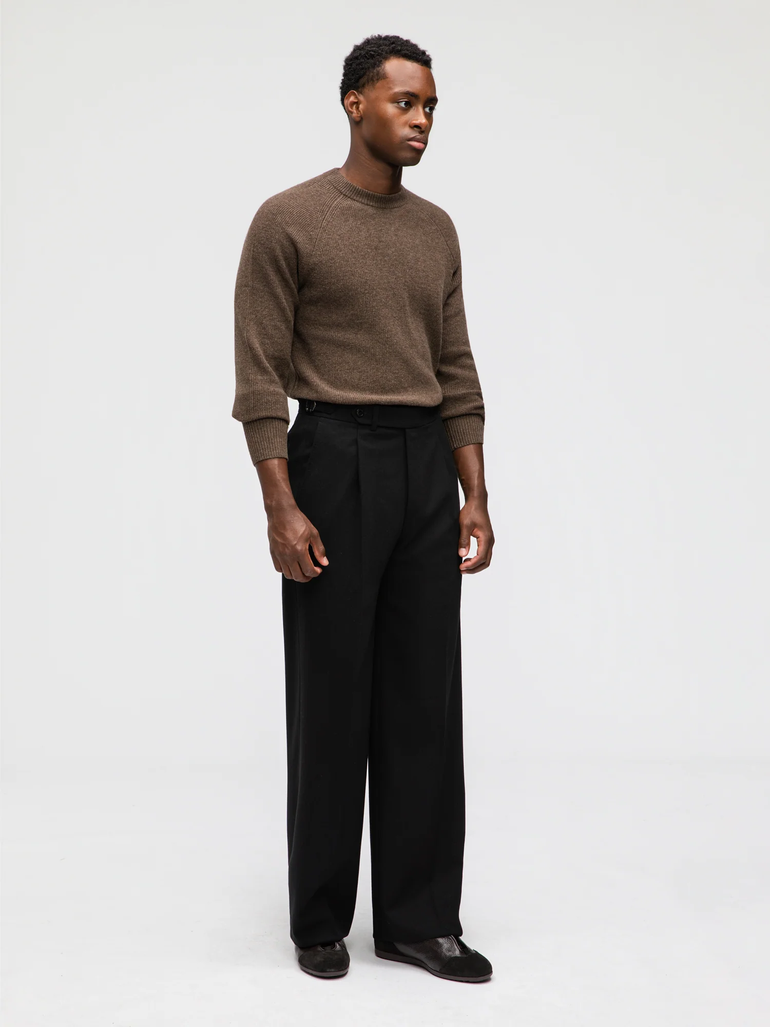 Black Heavyweight High Twist Suit - Image 7