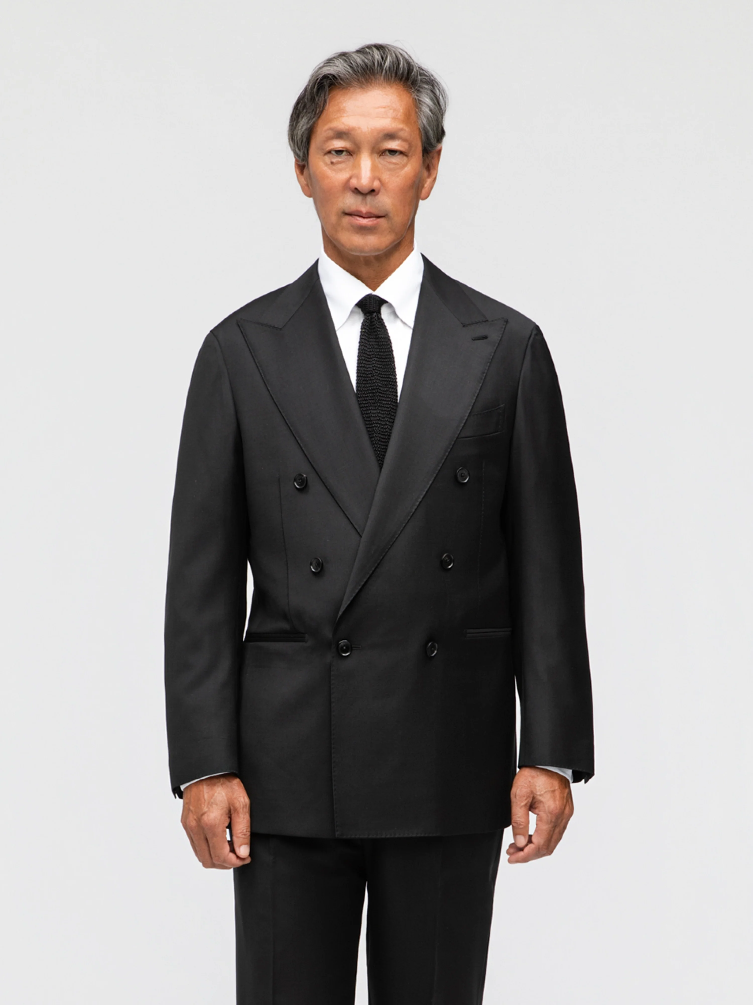 Black Wool Suit - Image 4