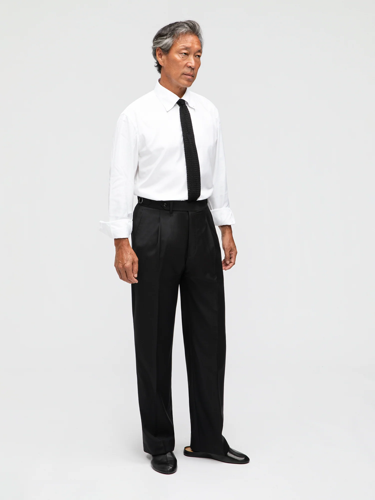 Black Wool Suit - Image 7