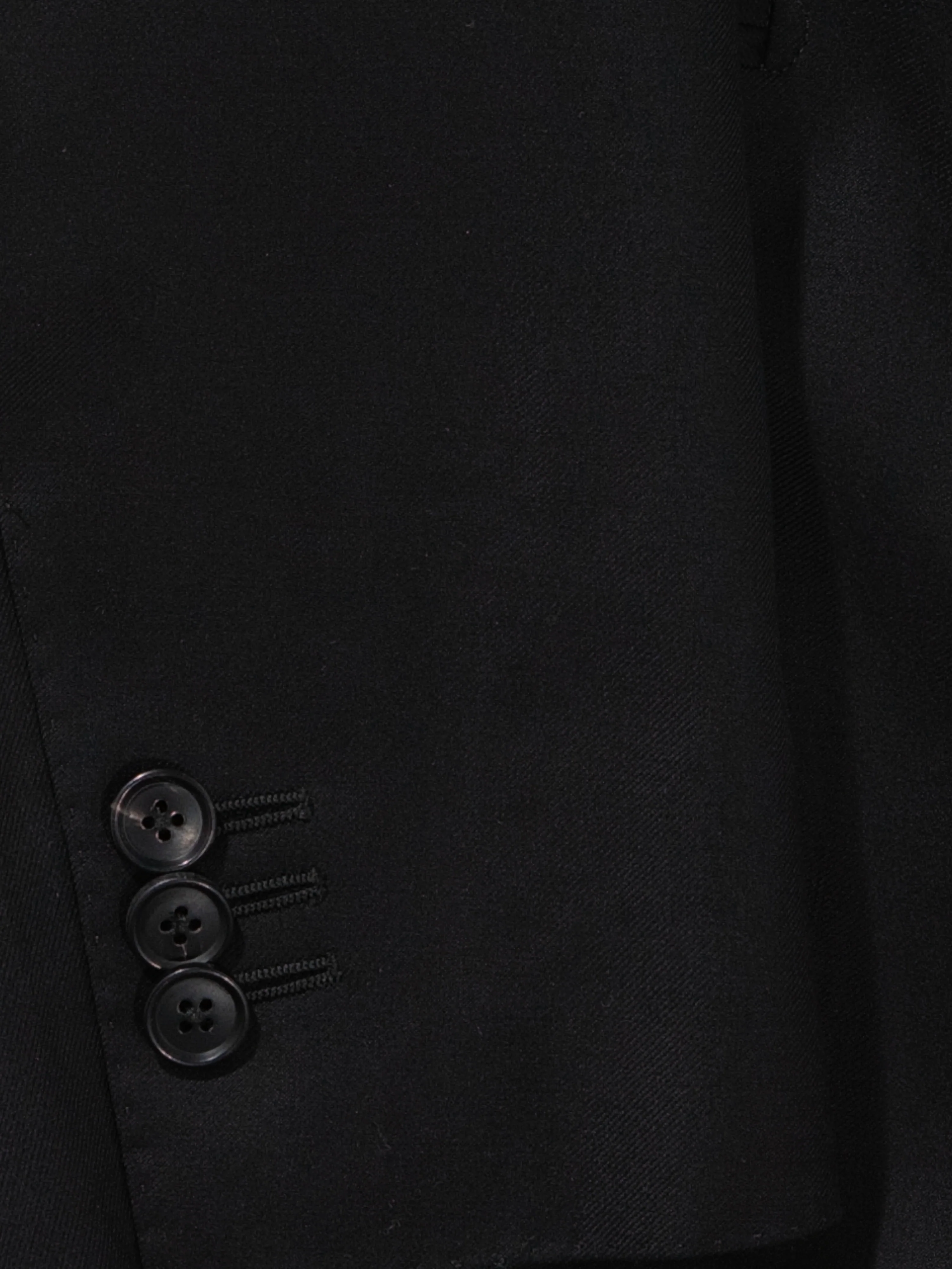 Black Wool Suit - Image 8