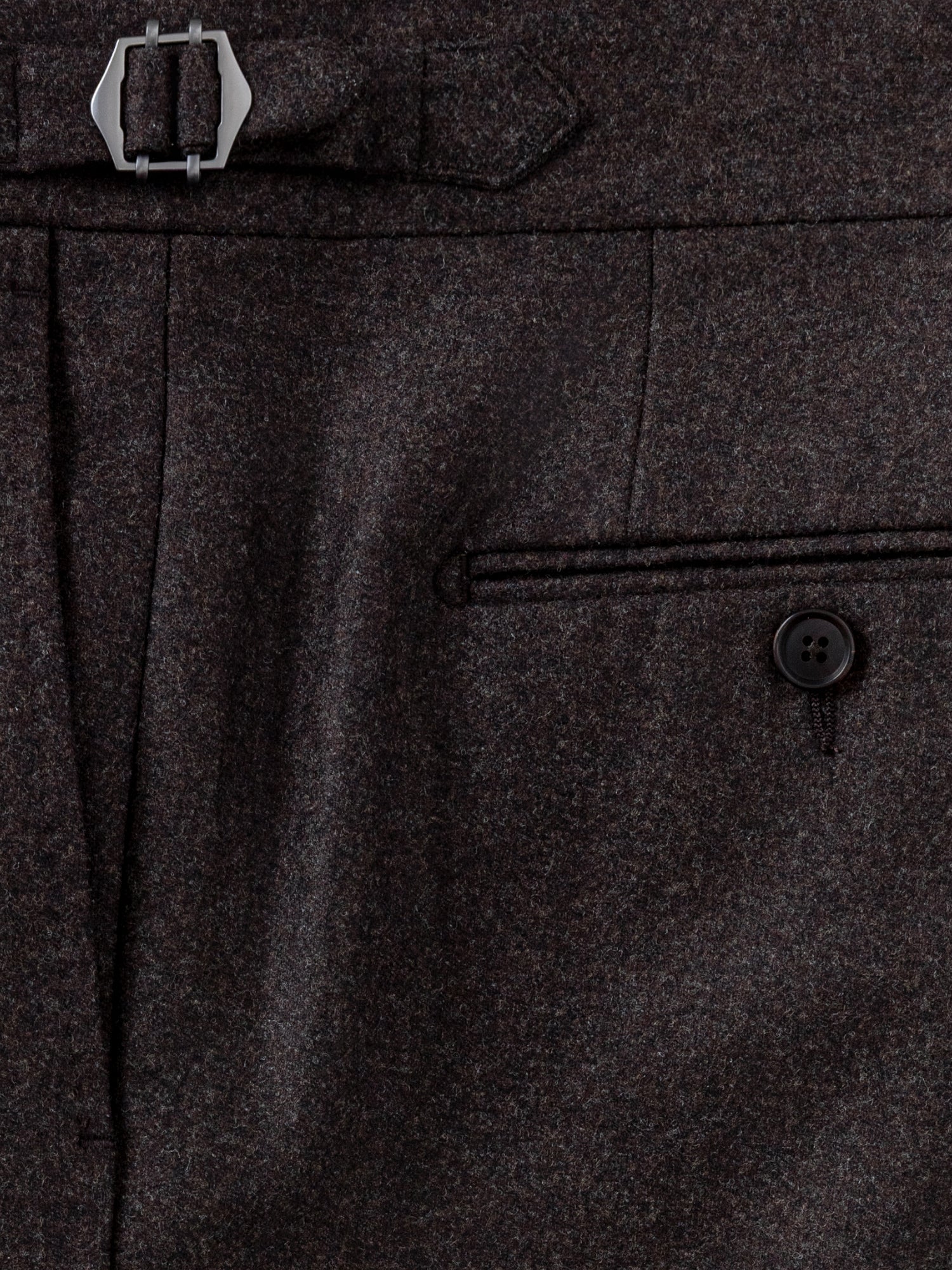Brown Flannel Wool Suit (DB) - Image 8