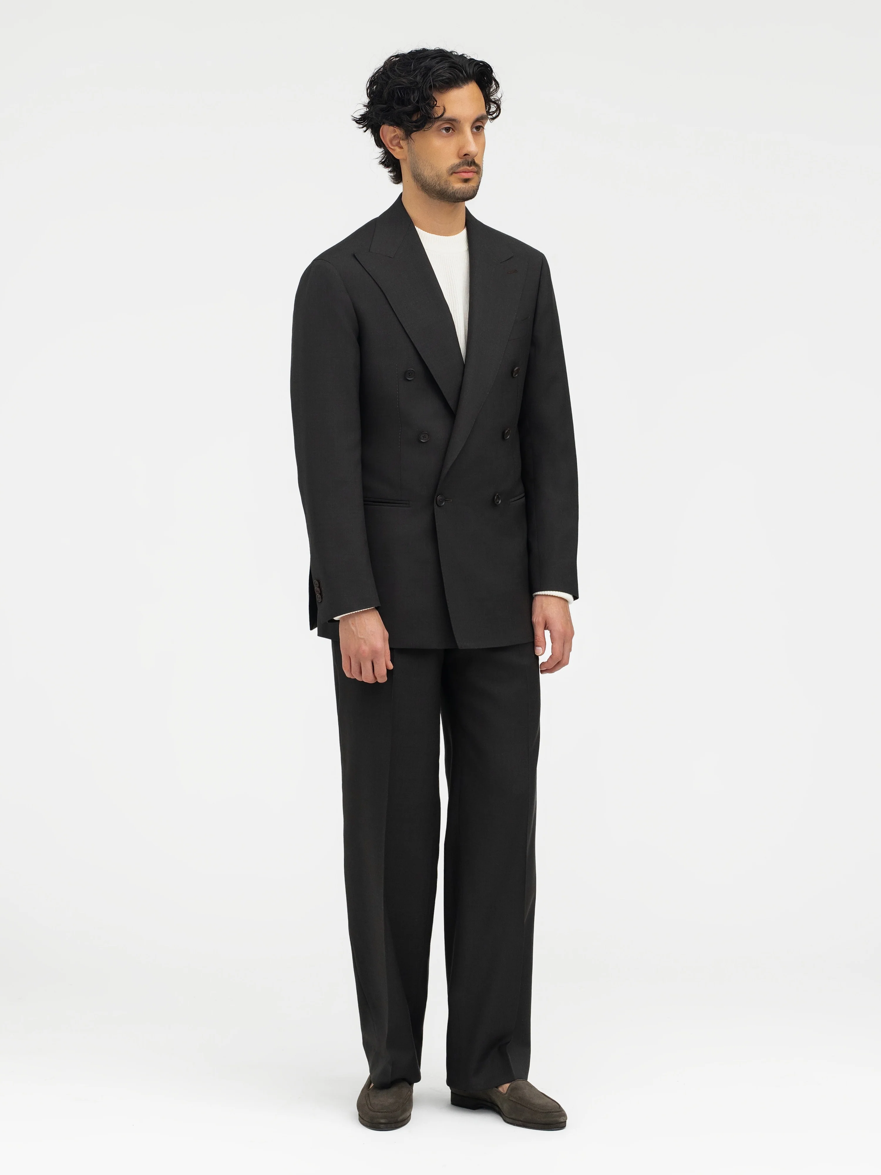 Brown Wool Suit (DB) - Image 3