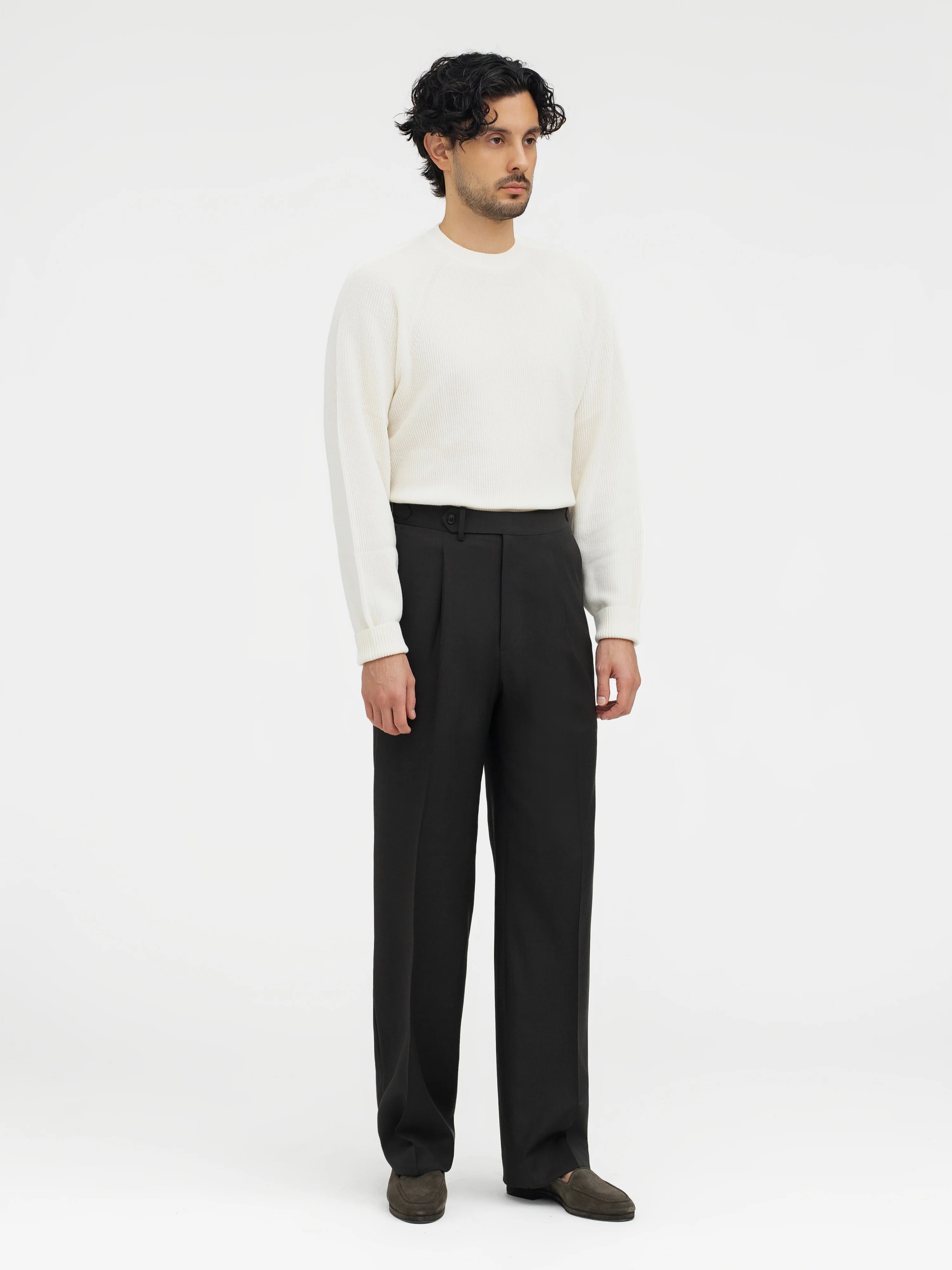 Brown Wool Suit (DB) - Image 7