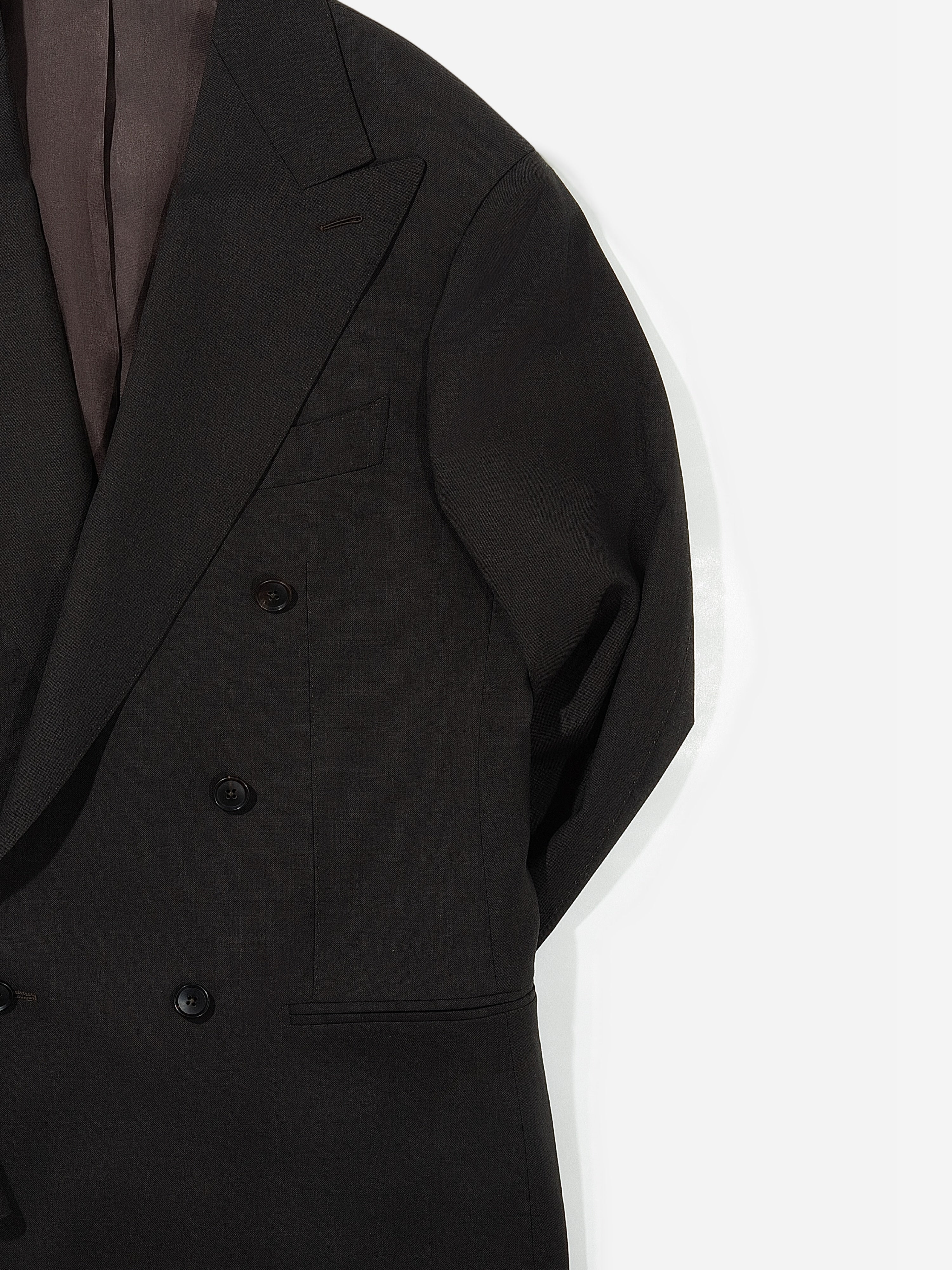 Brown Wool Suit (DB) - Image 8