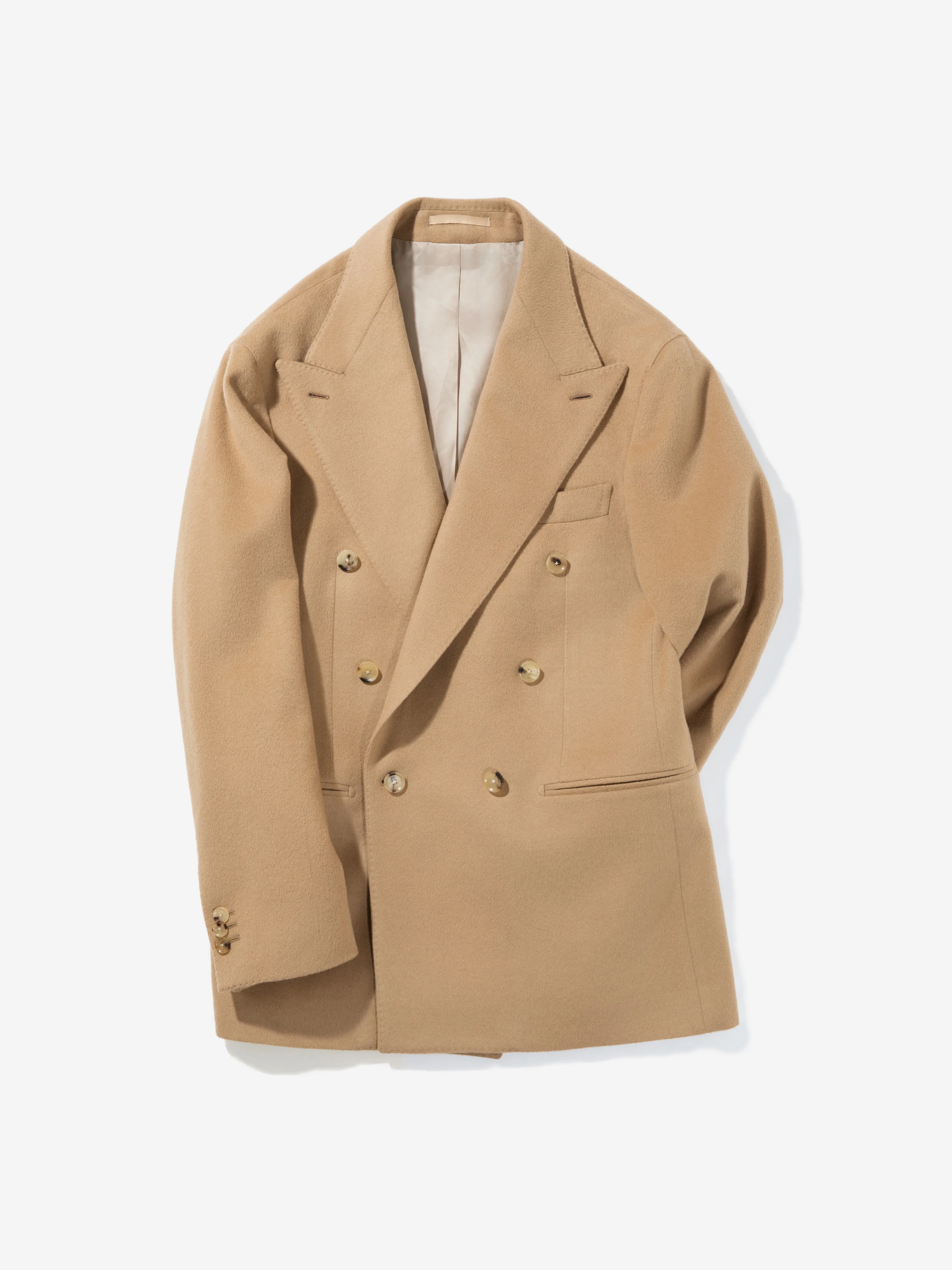 Camel Wool Cashmere Jacket - Image 2