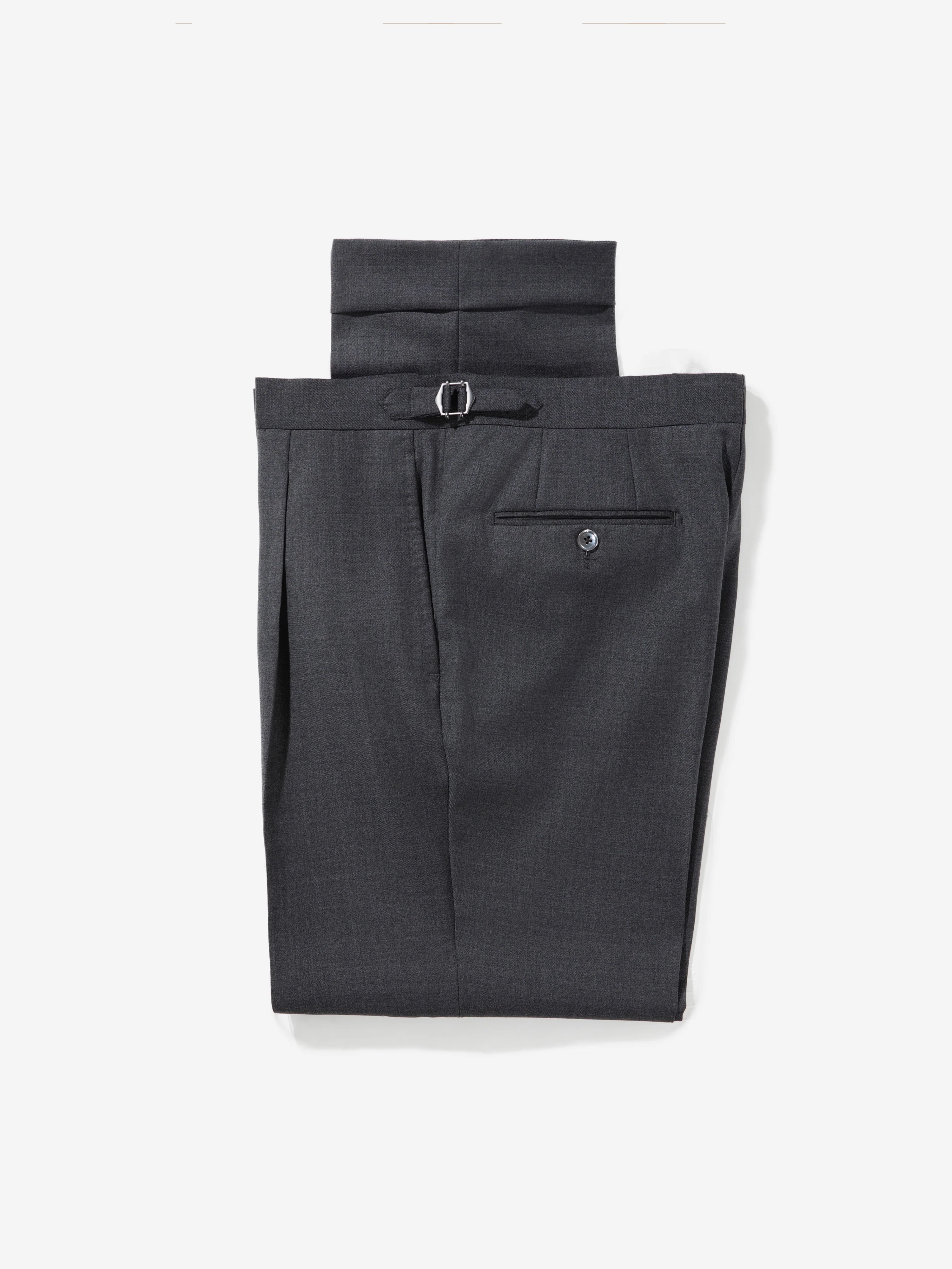 Dark Grey Wool Suit (SB) - Image 5