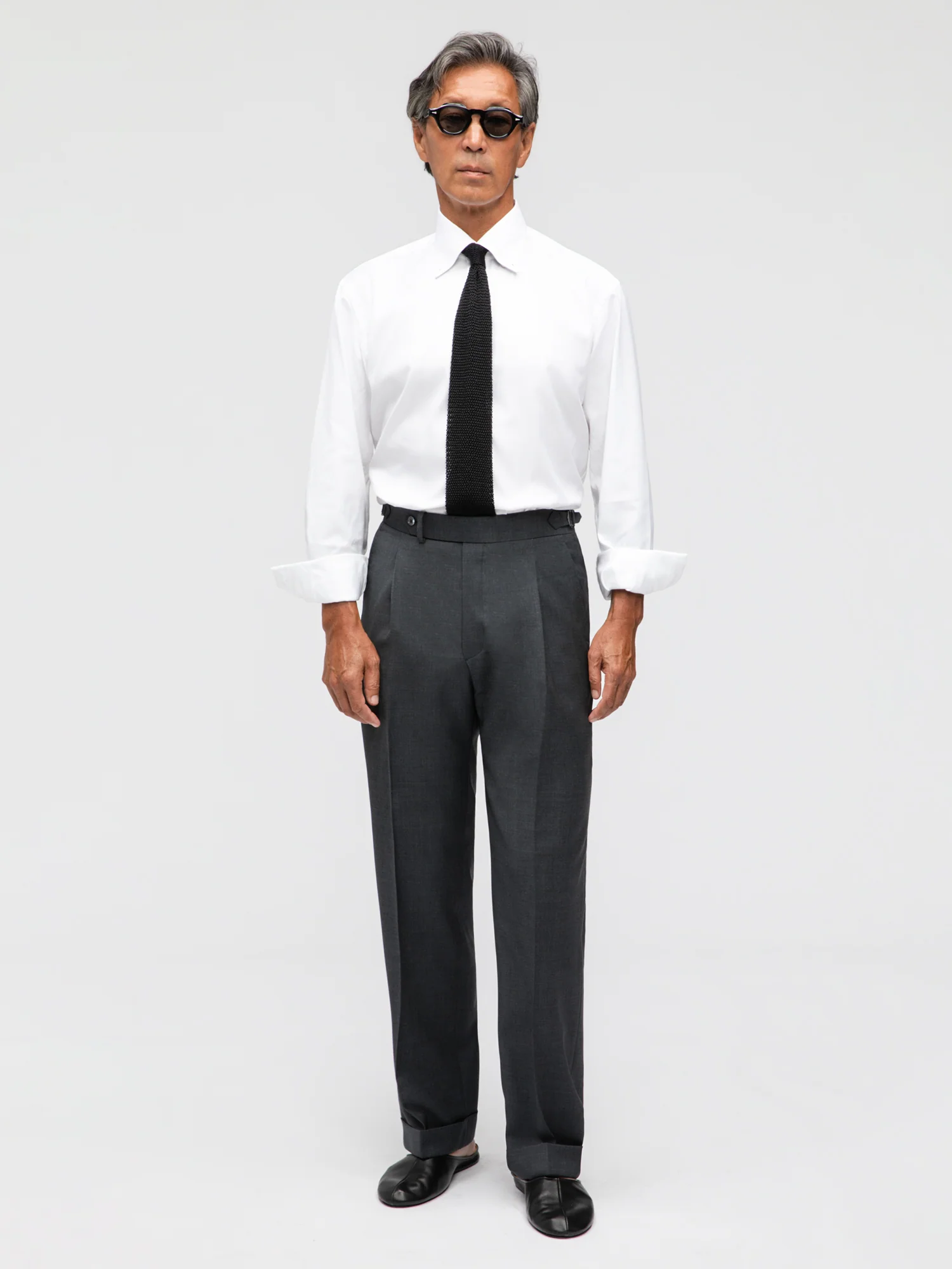 Dark Grey Wool Suit (SB) - Image 6