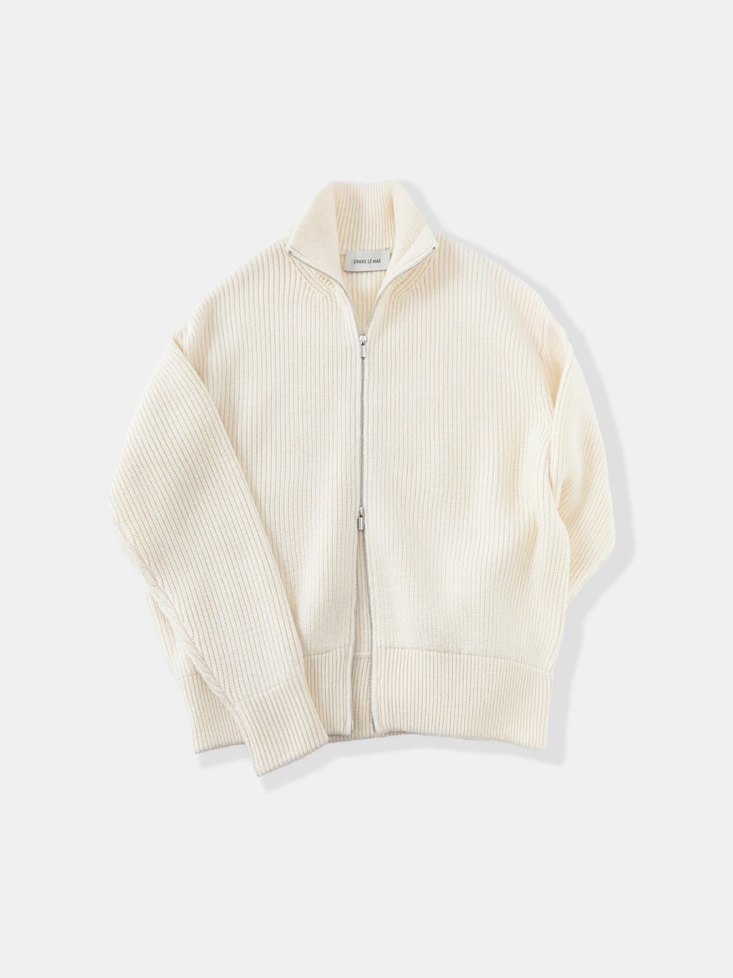 Ivory Wool Full Zip - Image 2