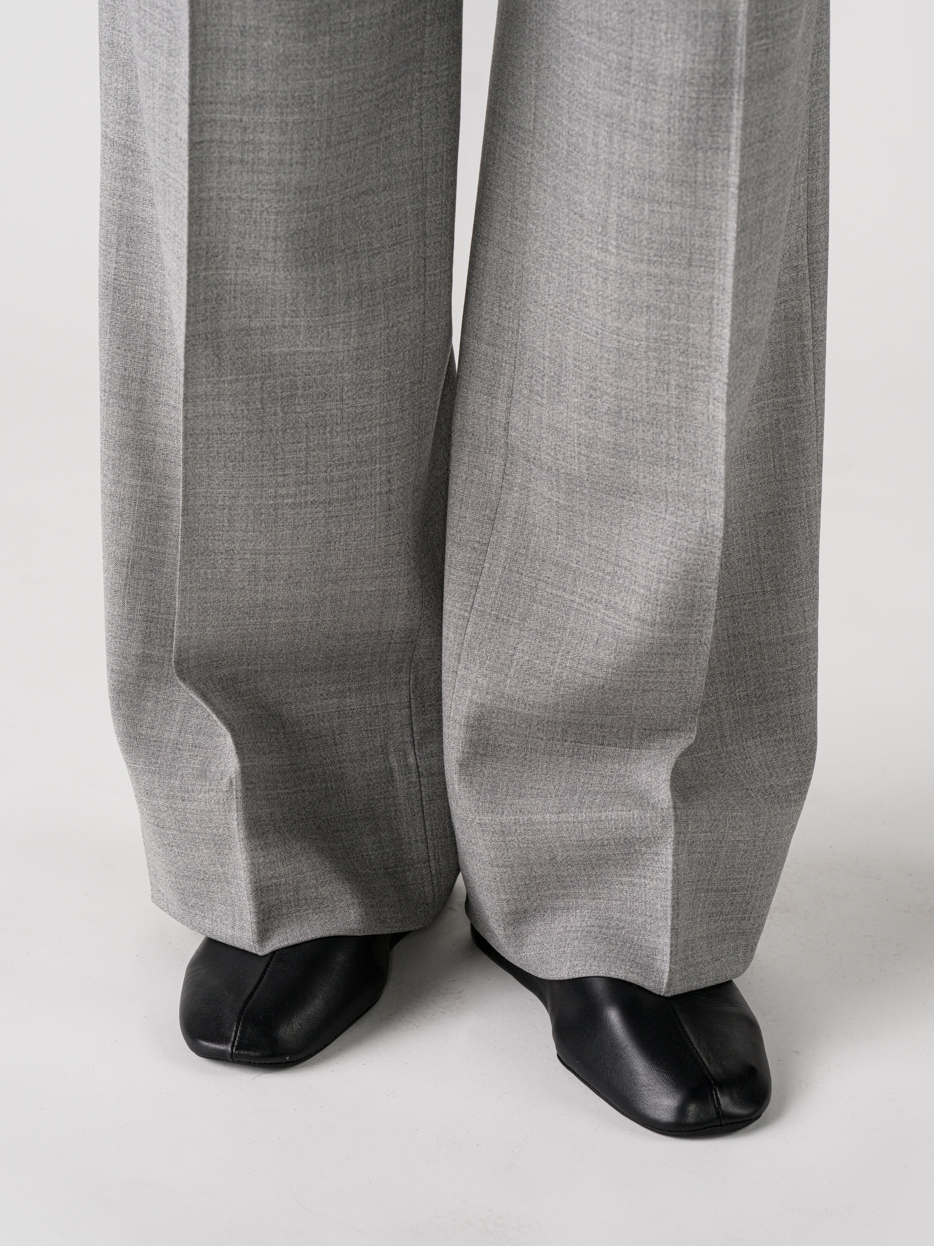 Light Grey High Twist Wool Suit (DB) - Image 10