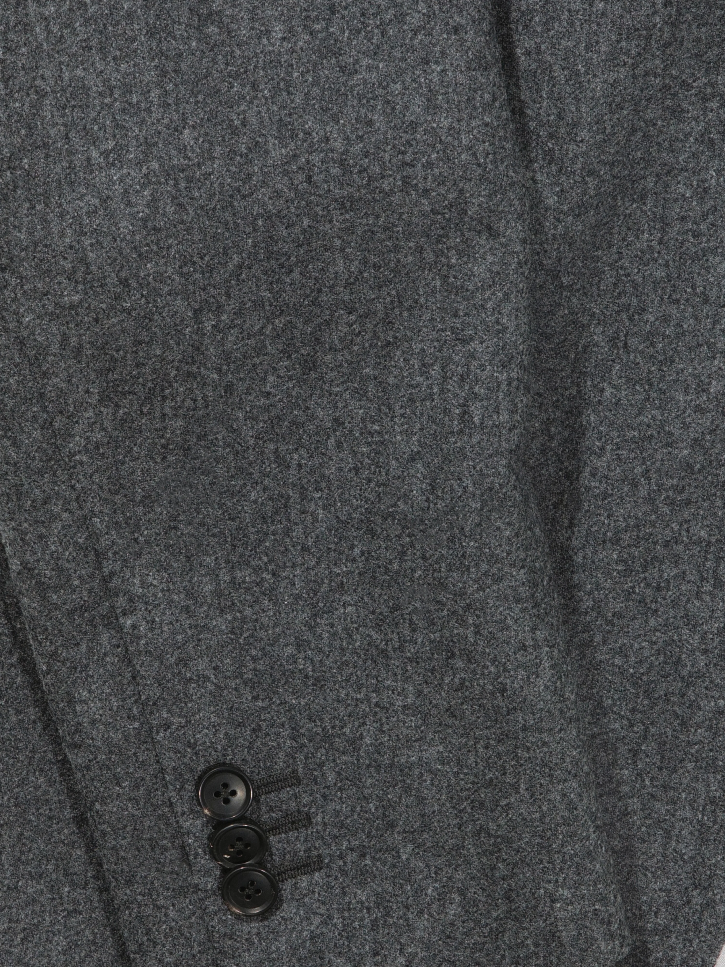 Mid Grey Flannel Wool Jacket (SB) - Image 5