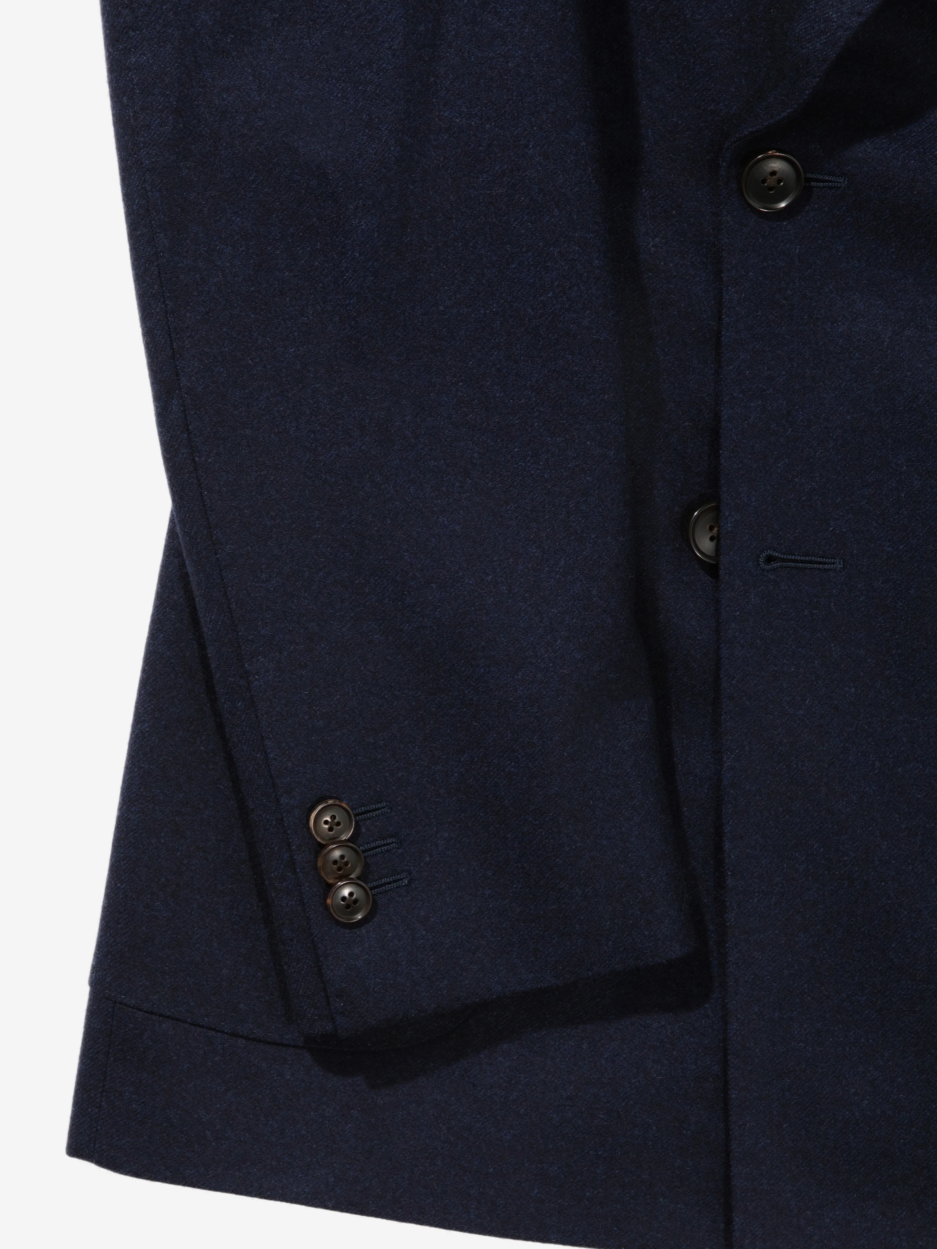 Navy Flannel Wool Suit (DB) - Image 8