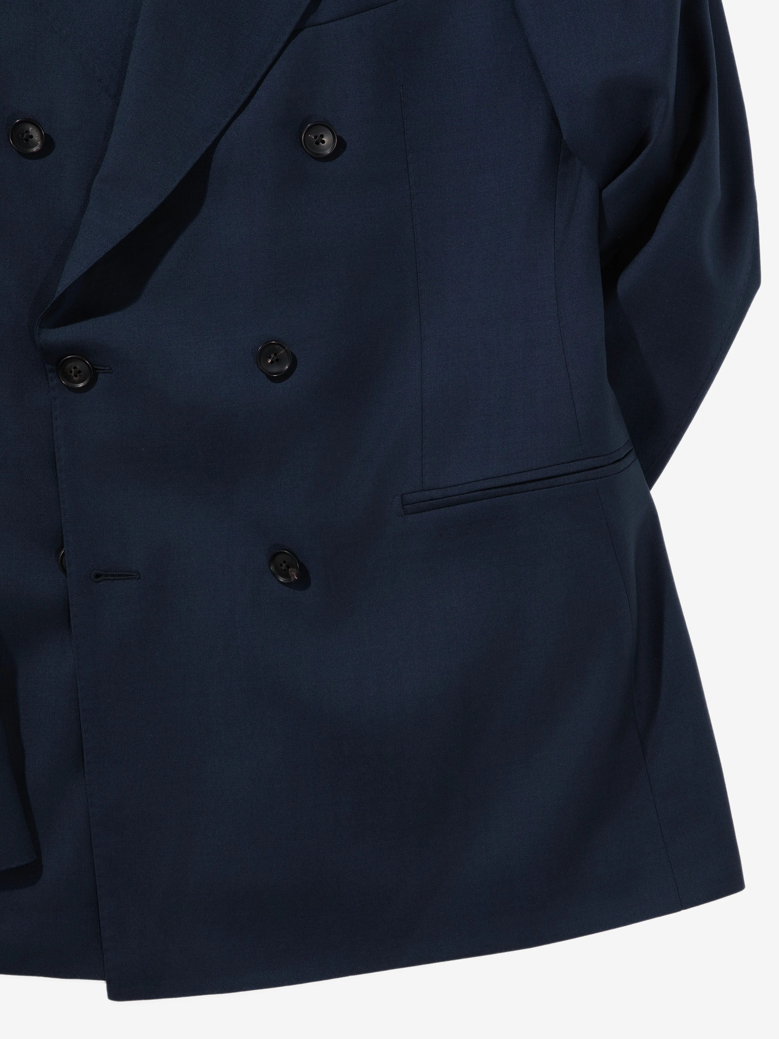 Navy Wool Jacket (DB) - Image 5