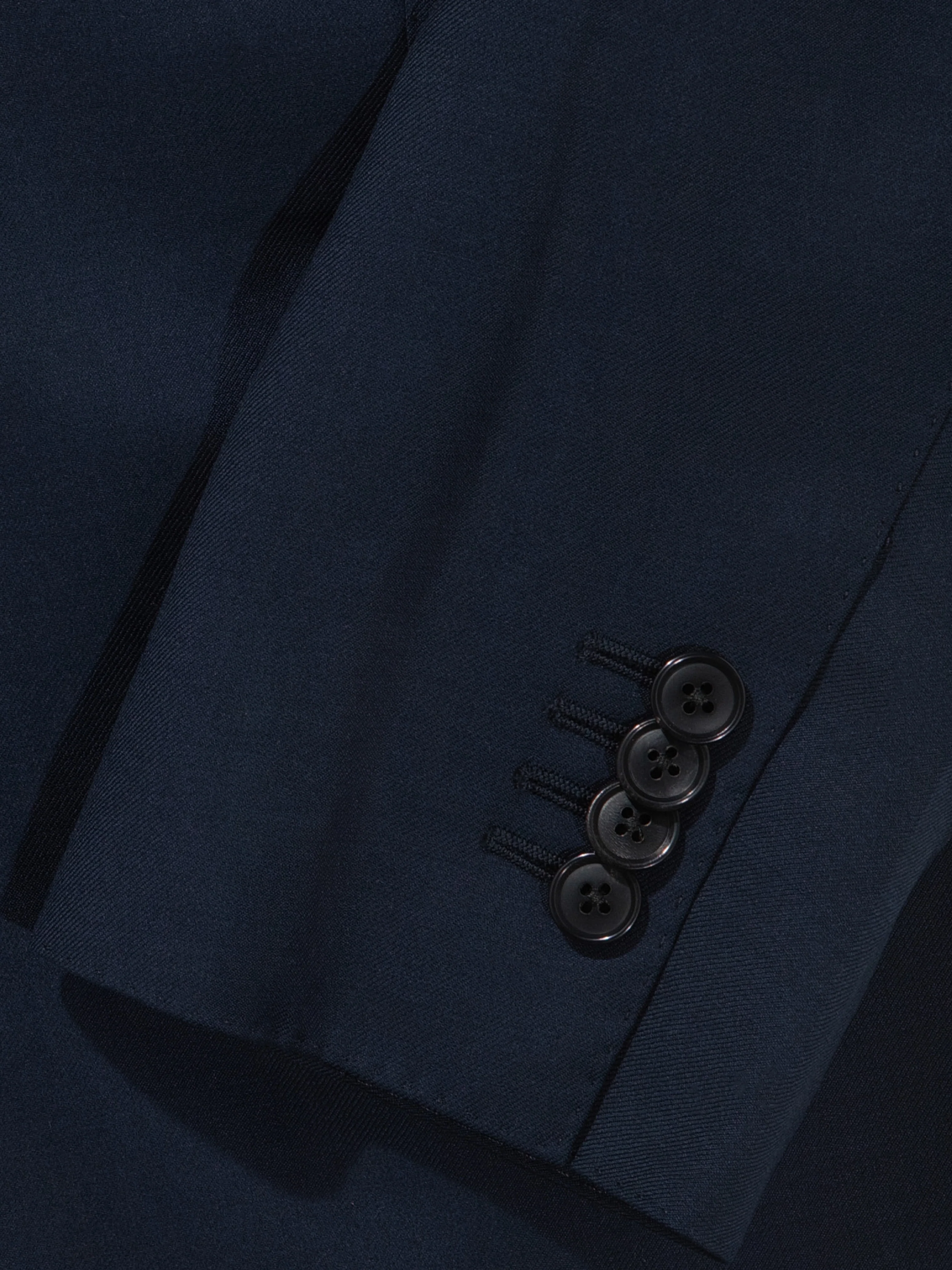 Navy Wool Jacket (SB) - Image 5