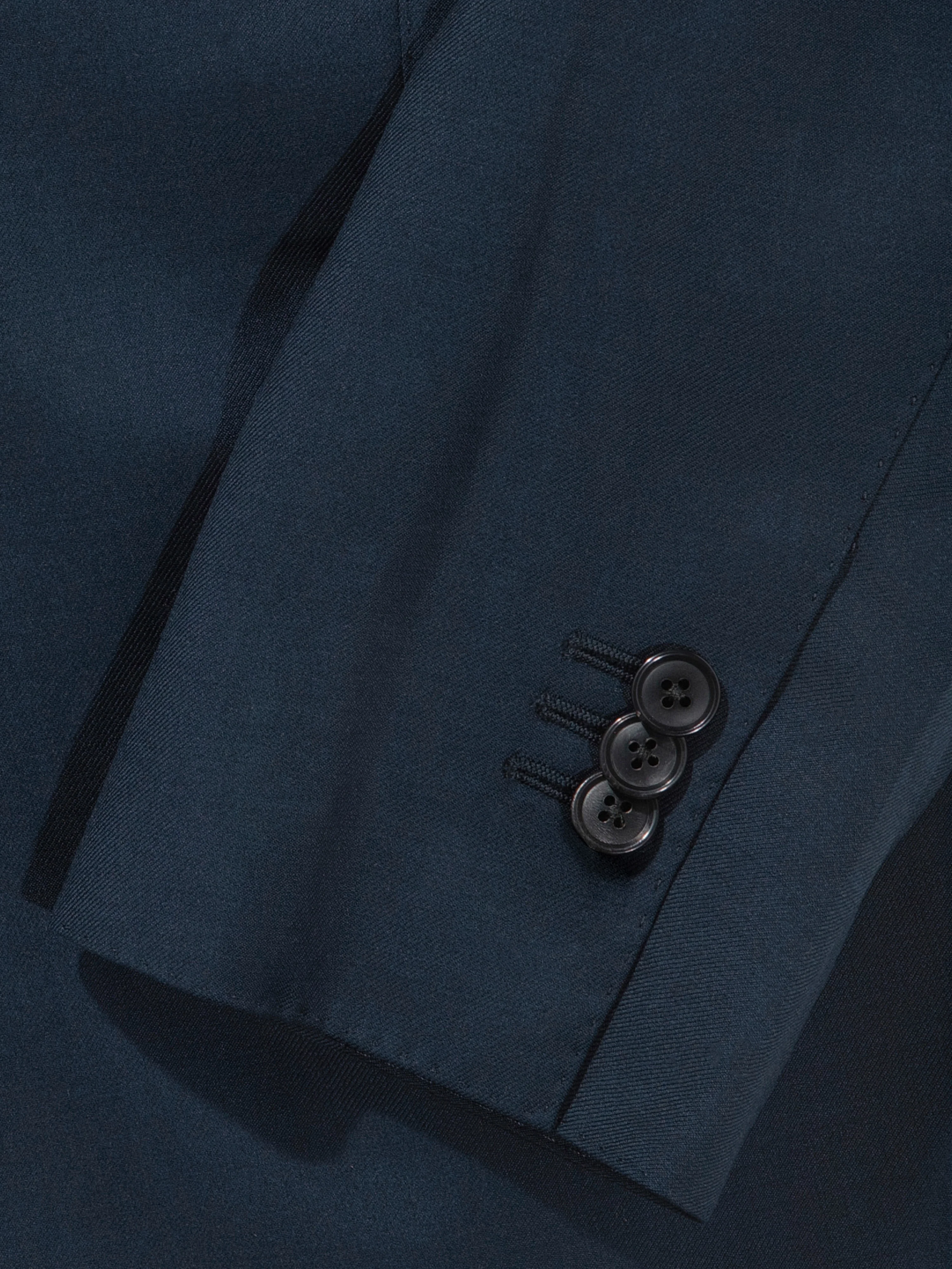 Navy Wool Suit (SB) - Image 8