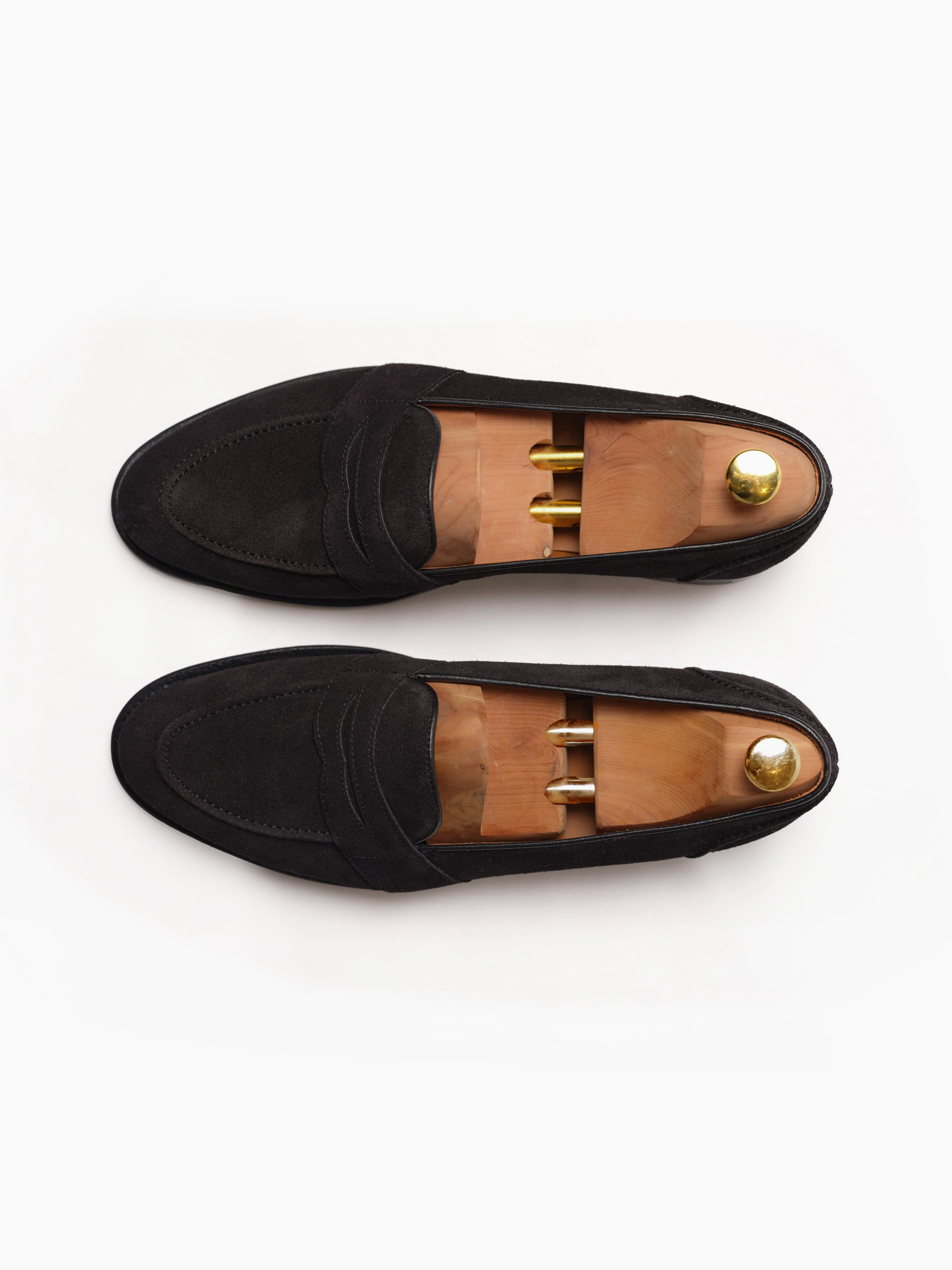 Penny Loafers Black Suede - Image 5