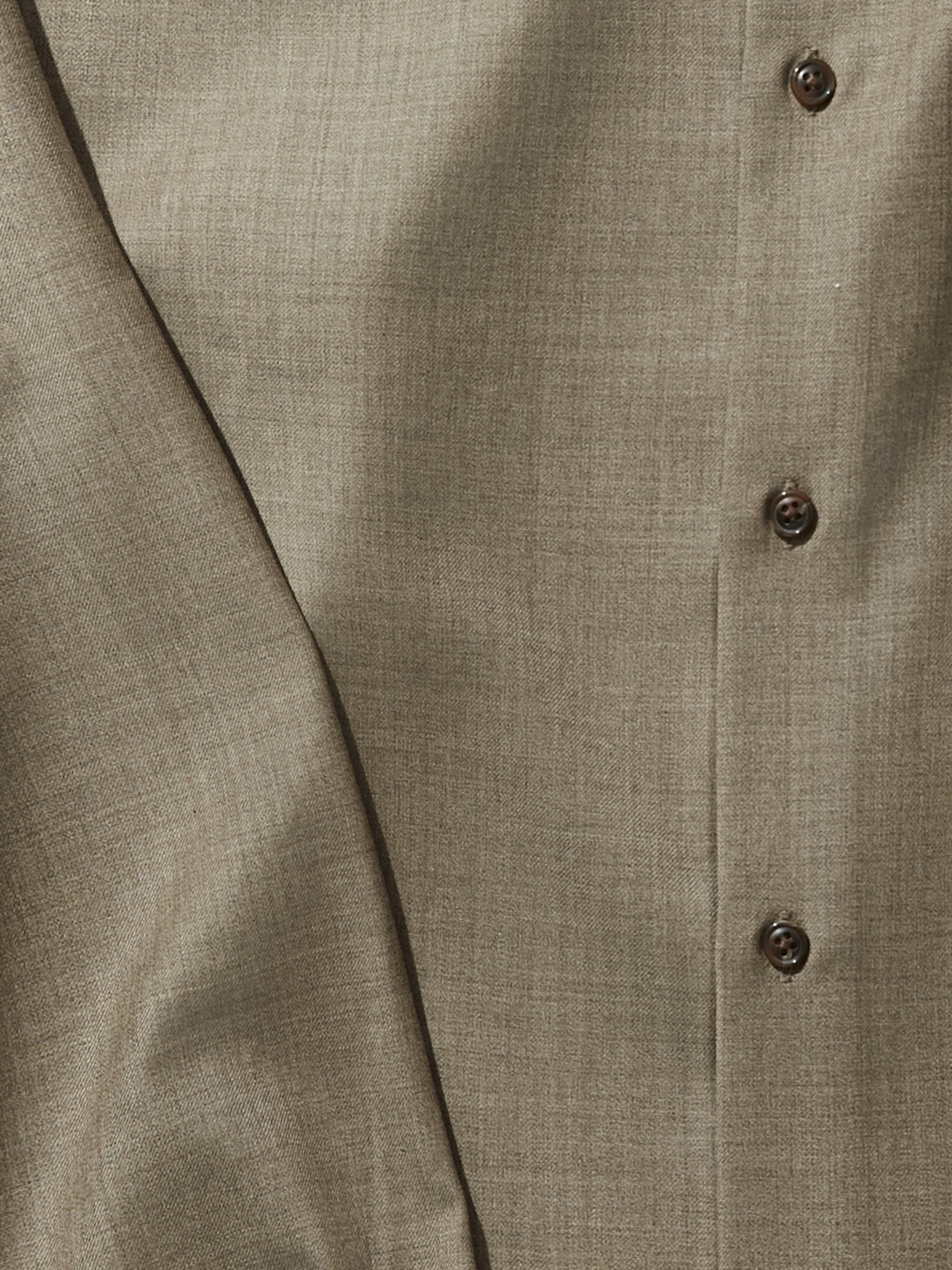 Taupe Wool Shirt - Image 5